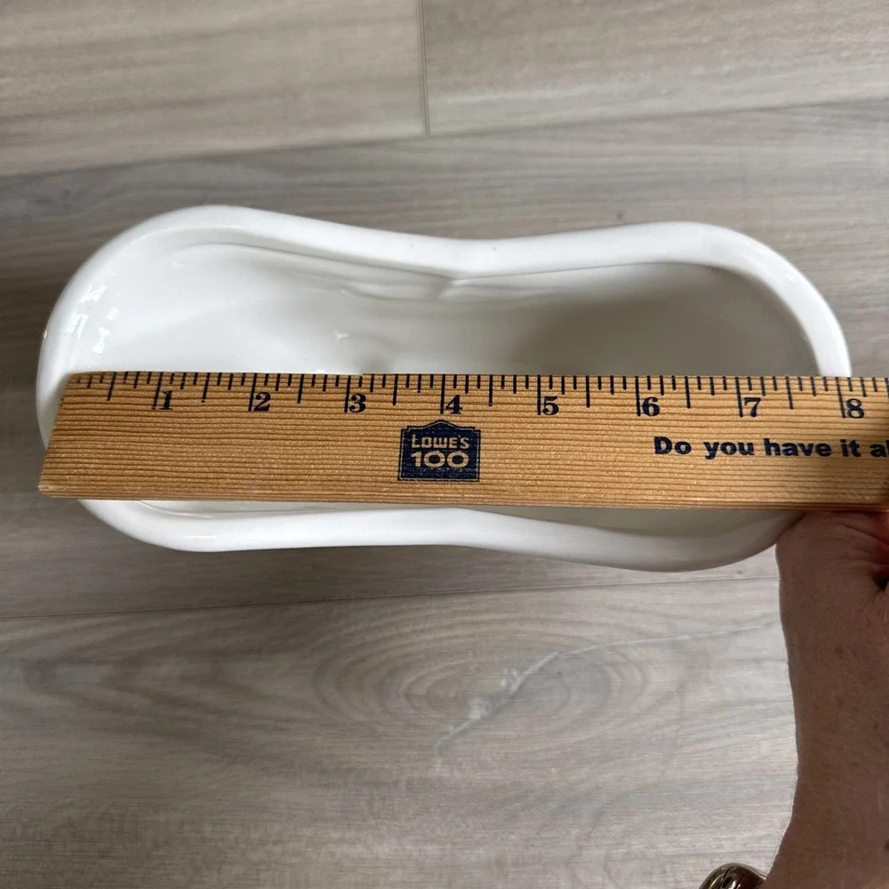 BJ's Ceramic White Clawfoot Bathtub Mini Bathtub